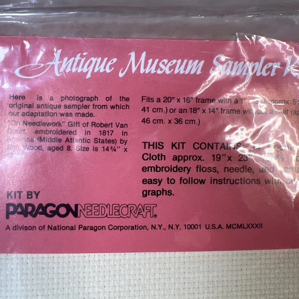 Paragon Needlecraft vtg paragon